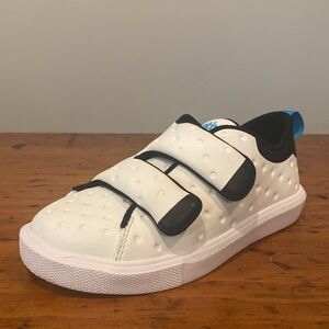 Toddler Native slip on Velcro size 11 walking shoes grip toddler sneakers preppy